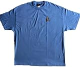Star Trek Commander Spock Uniform Costume Blue Adult T-shirt