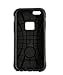 iPhone 6+ 6S+ Plus Case, Renegade Cases Rugged Protector Series - Black Hard Durable Protective Shell