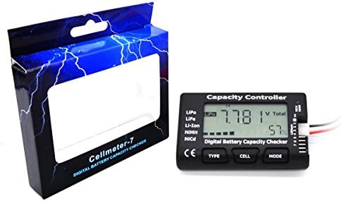 Zerospace CellMeter-7 RC Digital Battery Capacity Checker for LiPo LiFe Li-ion Ni-MH Ni-Cd
