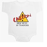 Caution Mom in Training - Pregnancy Baby Onesie