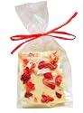 Strawberry Shortcake Bark: Belgian White Chocolate, Strawberries, Marshmallows Vanilla Cookies 1/2lb