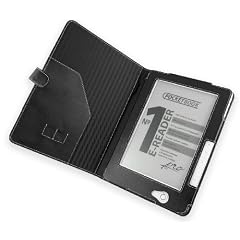Cover-Up Ledertasche f�r PocketBook 902 / 903 / 912 (Buch-Stil) in Schwarz