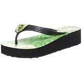 Miss Trish Womens Leopard Thong Sandals