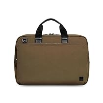 Knomo Luggage Brompton Maxwell 15.6-inch Briefcase, Deep Army Green
