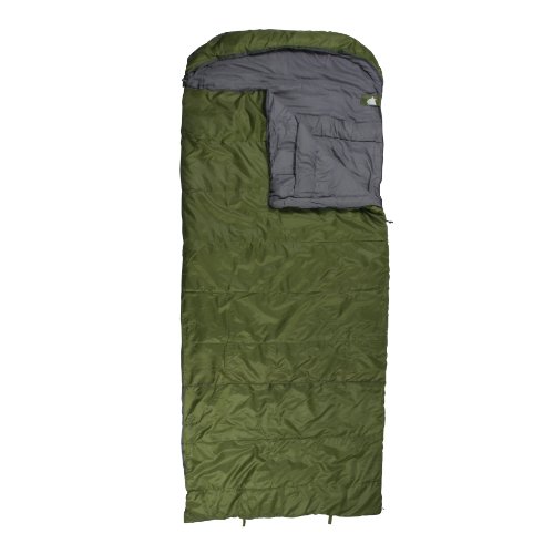 10T Kenai Green Sac de couchage couverture Vert/Gris 235 x 100 cm