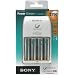 Sony BCG 34 HLD 4 F Power-Charger Ladeger�t (inkl. 4 Zellen Ni-MH AA-Akkus, 2700 mAh, 110-240V)