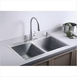 Kohler K-3820 Vault Undermount Double Kitchen Sink