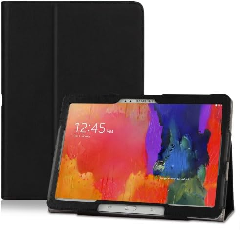CaseCrown Bold Standby Pro Case (Black) for Samsung Galaxy Tab Pro 10.1" with Sleep / Wake, Hand Strap, and Multi-Angle Viewing Stand