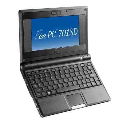 ASUS 7" Eee 8GB PC Netbook Computer with Windows XP - Galaxy Black