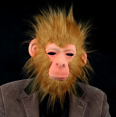 猿のお面■モンキーマスク　ハロウィン・仮装・パーティー用さるの仮面