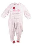 Vitamins Newborn Baby Girls 3 pc Ladybug Coverall Set