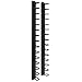 Tripp Lite SmartRack - Rack cable management kit (vertical) - black - 6 ft