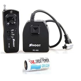 NEEWER® Shutter Release Remote Control RC-300 & RS-80N3 for Canon EOS Series Cameras