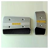 MOMO Challenger Black Aluminum Automatic Pedal Covers