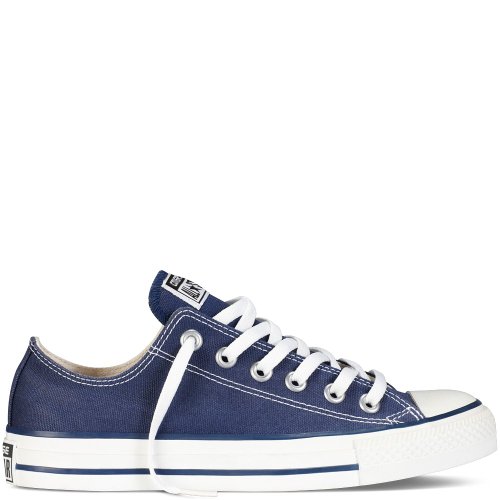 Converse Men's Low Chuck Taylor Canvas Sneaker (13, Navy)