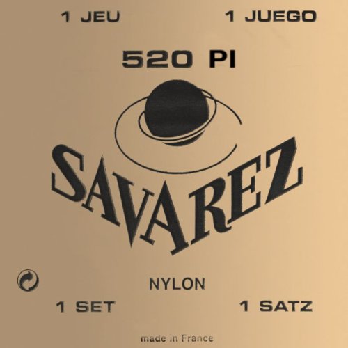 Best Price Savarez 520P Traditional Special Classical Guitar Strings, High Tension, Red Card
