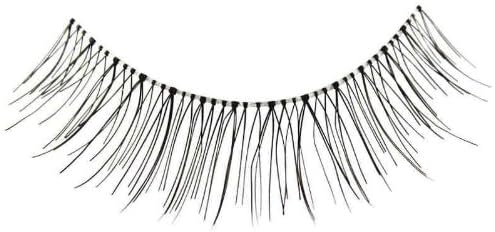 Professional MSQ Makeup 10pcs Black False Eyelash #217