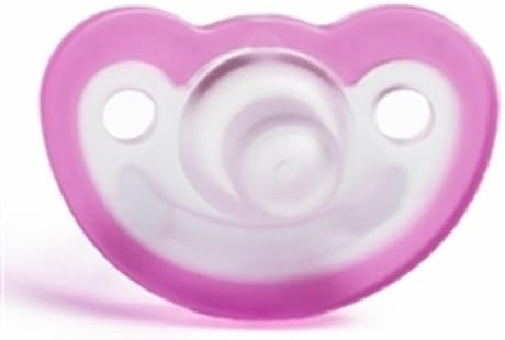 JollyPop Pacifier 0-3 Months (Newborn) 5-Pack (0-3 Months (Newborn), Pink)