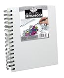 UPC 090672063267 product image for Royal & Langnickel Canvas Cover Wirebound Artist Sketchbook: 5.8