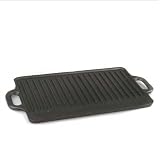 Produkt-Bild: Gusseiserne Steakplatte und Grillplatte 50 cm *SEASONED*