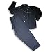 Apparel : Fruit of the Loom - Mens Broadcloth Pajamas, Navy