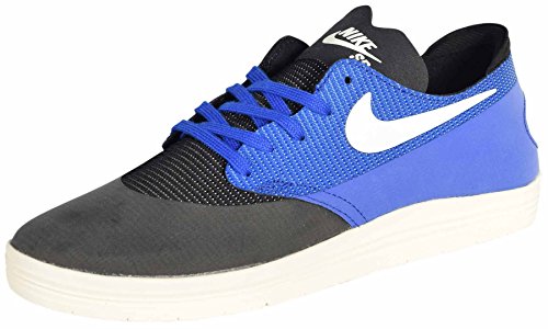 Nike Men's Lunar Oneshot SB Shoes-Black/Ivory/Game Royal