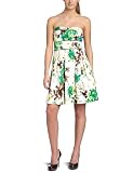 Teeze Me Junior's Allover Print Strapless Dress
