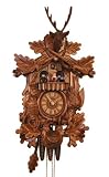 Adolf Herr Cuckoo Clock 1 day with music The Hunted Game 20 Inches