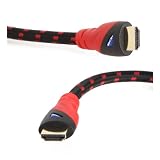 Câble HDMI haute vitesse avec Ethernet - CL3 certifiés - Supporte Return Channel 3D et audio [Dernière version HDMI disponibles] - 15FT ou 4.5M