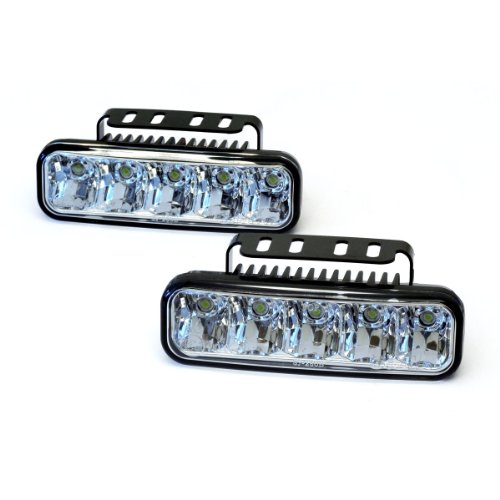 devil eyes 610757 LED Tagfahrlicht eckig ECE R87 2 X 5 LEDs Preisvergleich