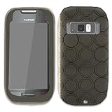 TPU Smoke Circle Silicone Skin Gel Cover Case For Nokia Astound C7