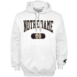 Notre Dame Fighting Irish Mens Varsity Popover Hoodie - White
