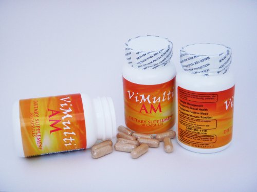 Vimulti : Anti-Aging Supplement indicated for Abdominal Fat Loss,Mood Improvement, Sexual Enhancement,Energy,Immunity and Skin.Two Month Supply