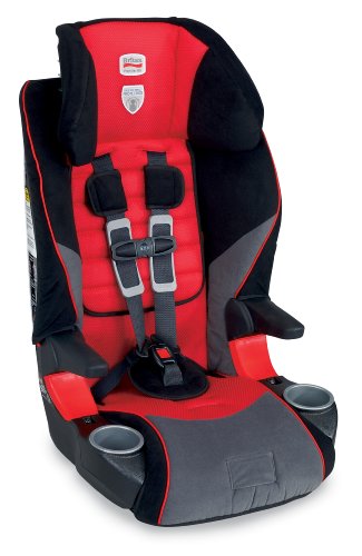 Britax Frontier 85 Combination Booster Car Seat, Red Rock