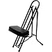 StarBound Astronomy Viewing Chair, Metal, Black.