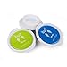 HomeTop 3 Pack Healthcare Reusable Ice Bag Pack for Cold Therapy (Green/White Checkered)