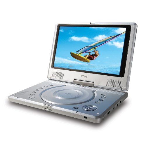 Coby Electronics TF-DVD1021 10-Inch Slim Portable DVD Player with Swivel Screen