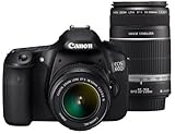 Canon �f�W�^����჌�t�J���� EOS 60D �_�u���Y�[���L�b�g EOS60D-WKIT