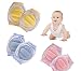 Hillento Elastic Unisex Infant Toddler Baby Kneepads, 3 Pairs, Random Color