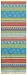Hand Woven Elegant Jacquard 100% Cotton Pansy Table Runners 12x72 Inches Set of Two