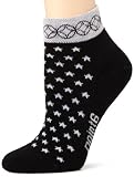 point6 Women's Star Print Light Cushion Mini Crew Socks