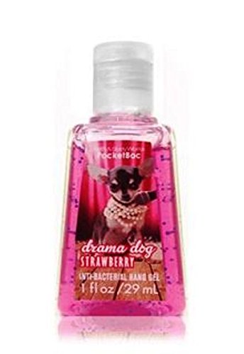 Bath & Body Works Drama Dog Pocketbac - Discontinued! Bath & Body Works Strawberry Scented Antibacterial Hand Sanitizer Gel