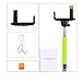 Selfie Stick, Imarku® Extendable Wireless Bluetooth Selfie Stick with built-in Bluetooth Remote Shutter Monopod for Apple, Android Smartphones (Green)
