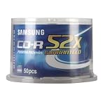 Samsung 52x CD-R, 50 Pack Spindle