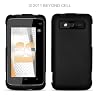 Black Rubberized Protector Case for HTC 7 Trophy