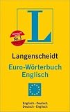 Langenscheidt Euro-W�rterbuch Englisch: Englisch - Deutsch, Deutsch - Englisch