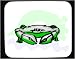 Decorated Mouse Pad with crab