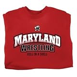 J. America Maryland Terps Wrestling Basic Red T-Shirt