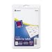 Avery Self-Adhesive Removable Labels, 0.75 x 1 Inches, White, 1000 per Pack (05428)