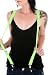 Lime Green Suspenders